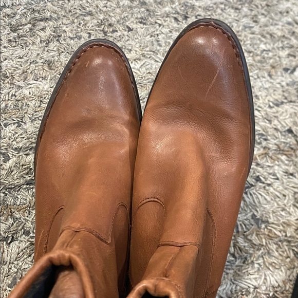 Nwob Born brown Leather western inspired comfort Boots sz 9 - Picture 11 of 12